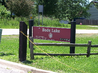 Bode Lake Entrance